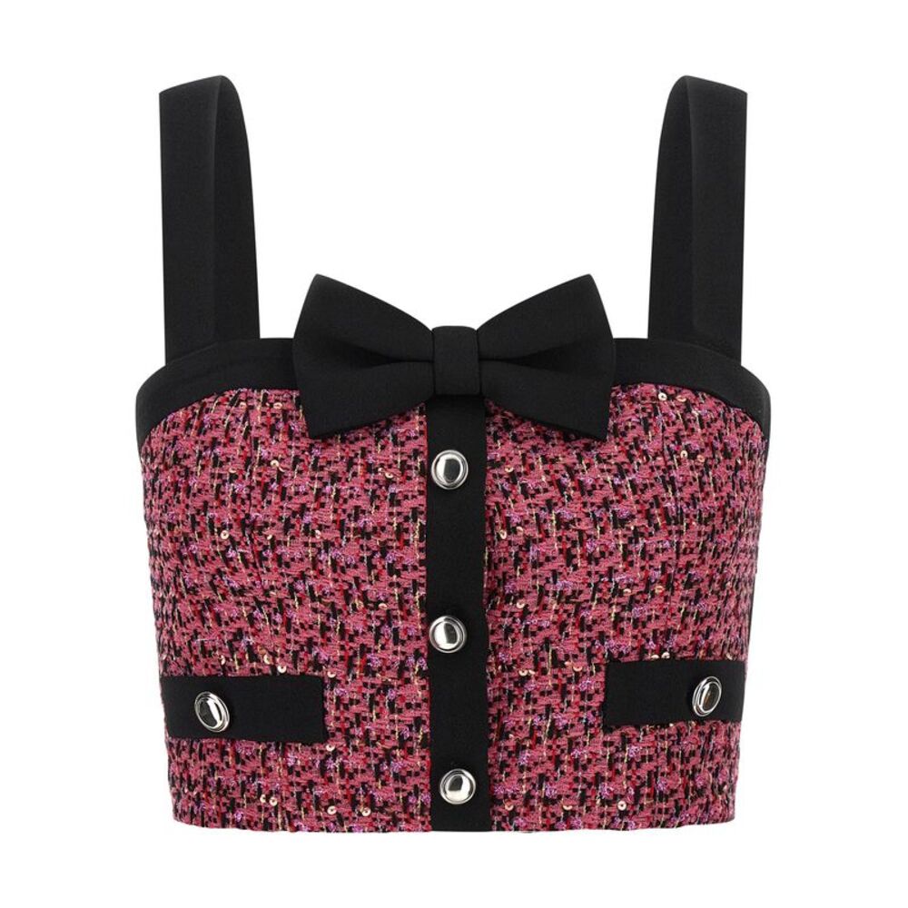 Alessandra Rich Multicolor Polyamide Tank Women's Tops